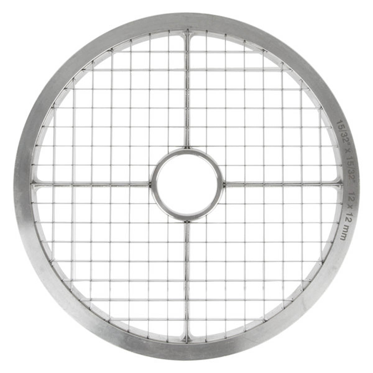 Hobart S35DICE-1/2, 1/2" Stainless Steel Dicer Plate (12.5mm)