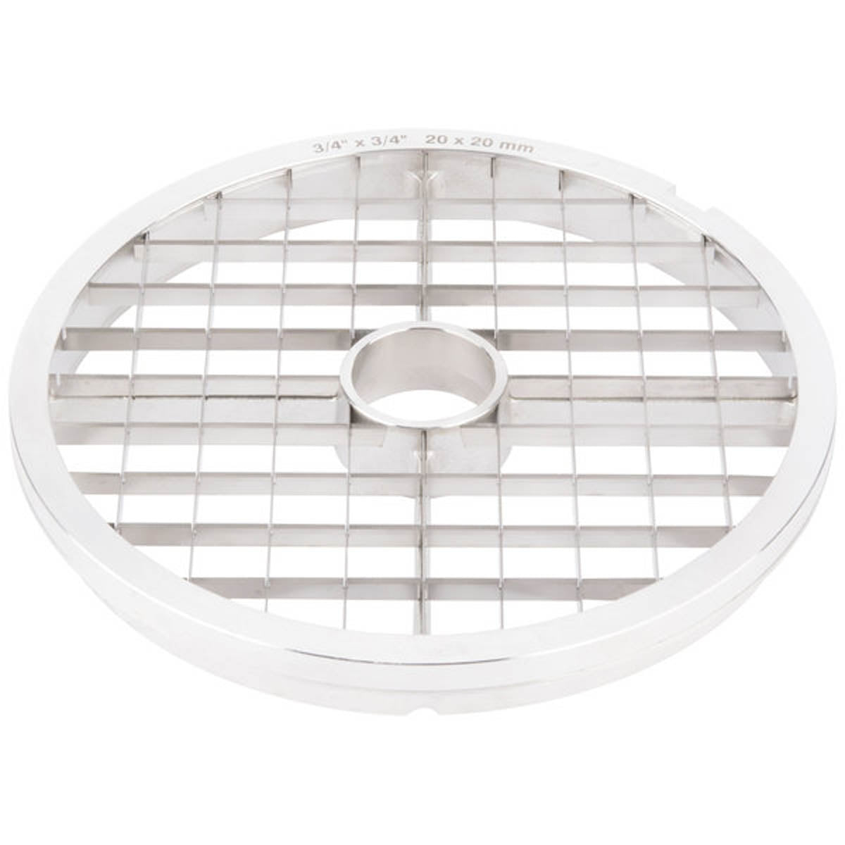 Hobart S35DICE-3/4LOW, 3/4" Low Stainless Steel Dicer Plate (20mm)