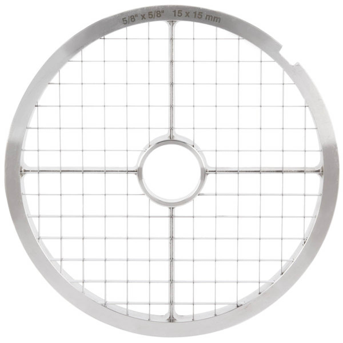 Hobart S35DICE-5/8LOW, 5/8" Low Stainless Steel Dicer Plate (15mm)