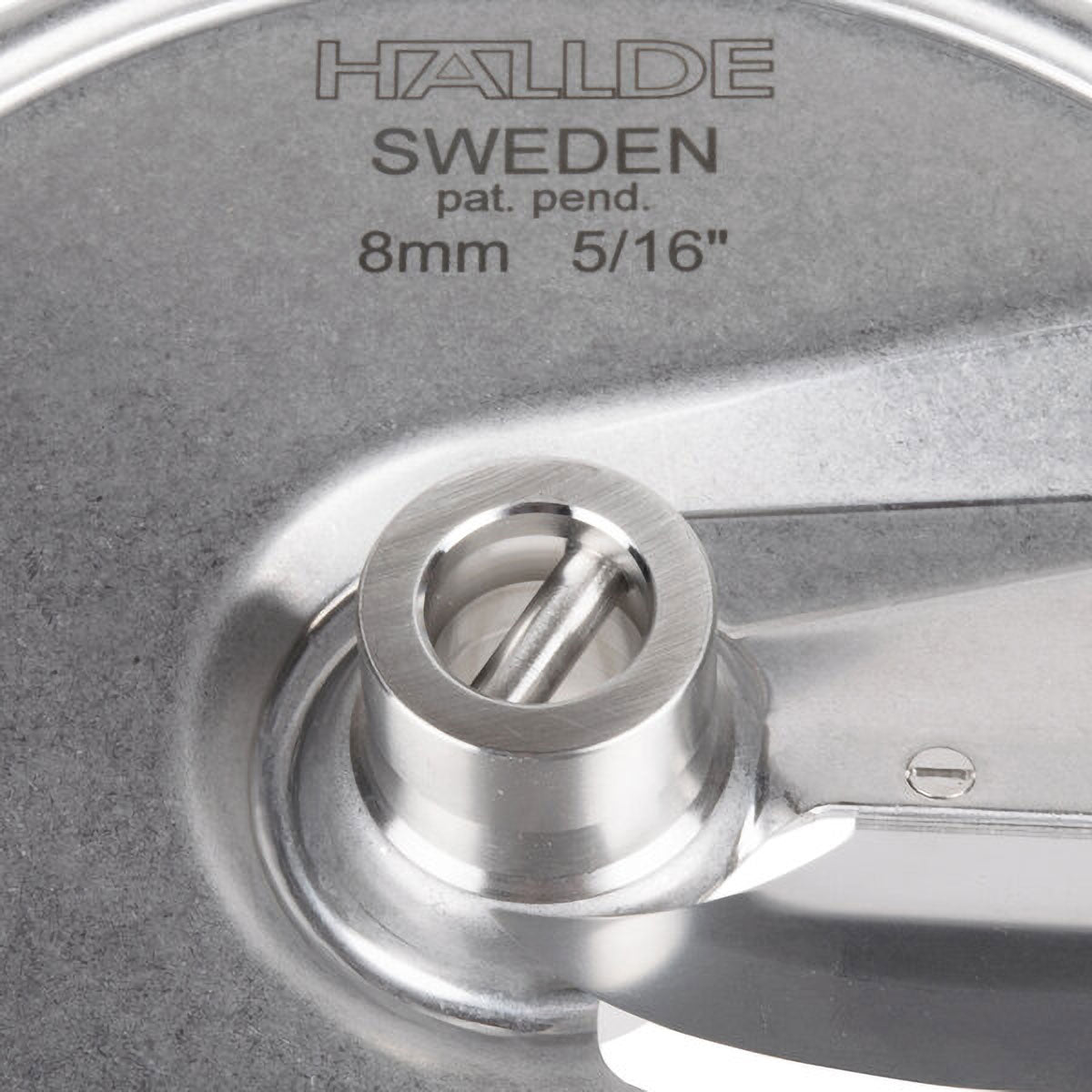Hobart SLICE-5/16-SS, 5/16" Slicing Plate (8mm), Stainless Steel Knife