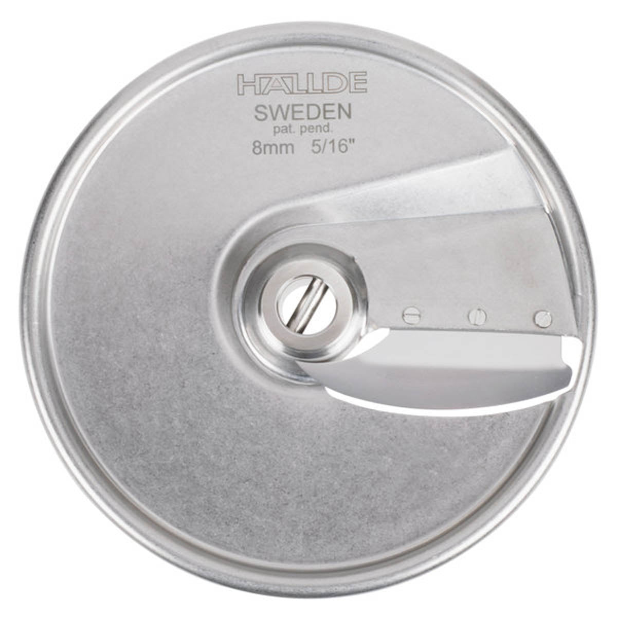 Hobart SLICE-5/16-SS, 5/16" Slicing Plate (8mm), Stainless Steel Knife
