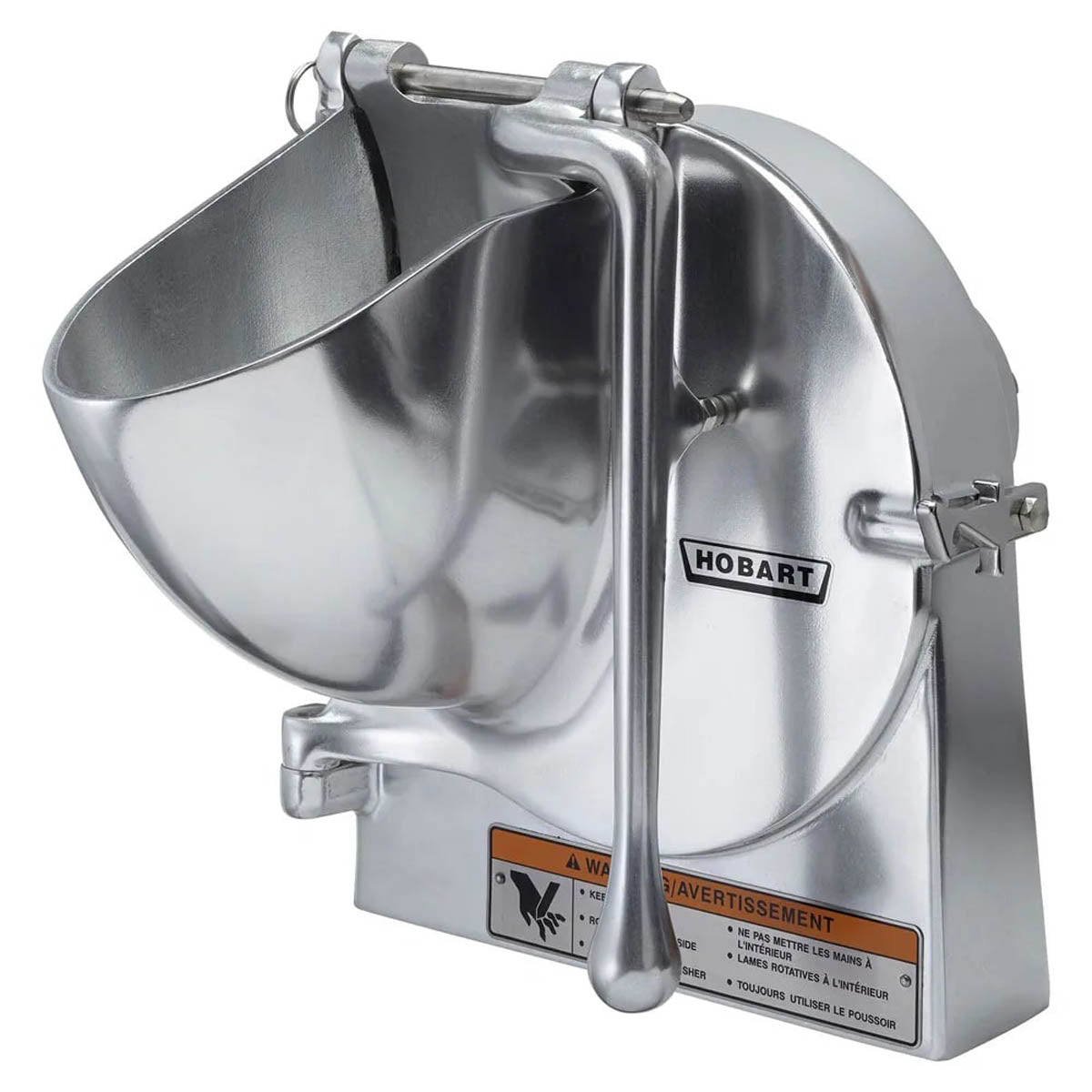 Hobart VS9-12 9-inch Vegetable Slicer for #12 Hub, Back Case, Hopper Front, Adjustable Slicer Plate