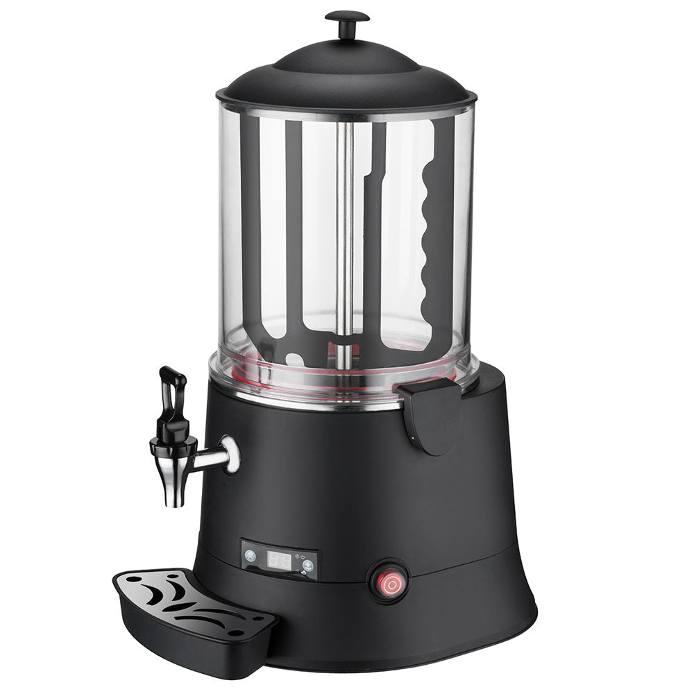Coldline CHOCO10 hot chocolate dispenser, angled front view