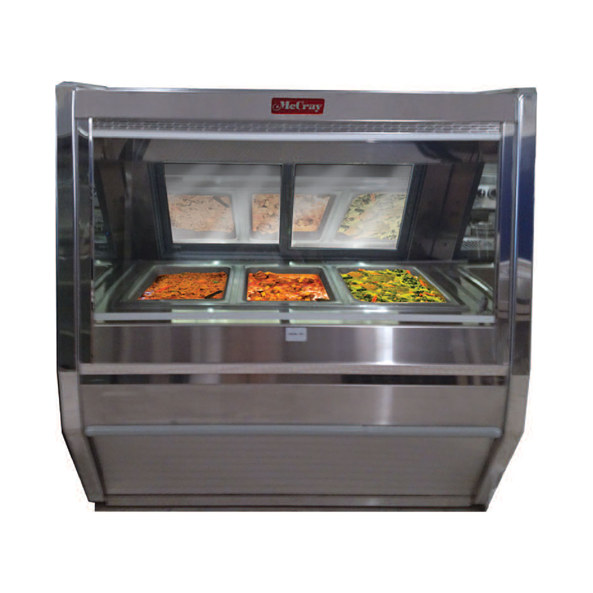 Howard-McCray CHS40E-4-S Hot Food Case, 52-1/2"W