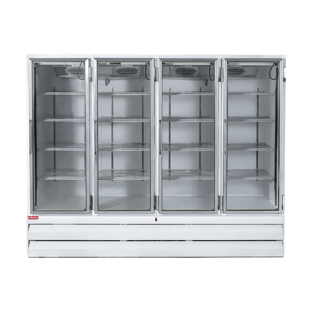 Howard-McCray GF102BM-FF 103" 4 Glass Door Freezer Merchandiser in White, 102 cu. ft.