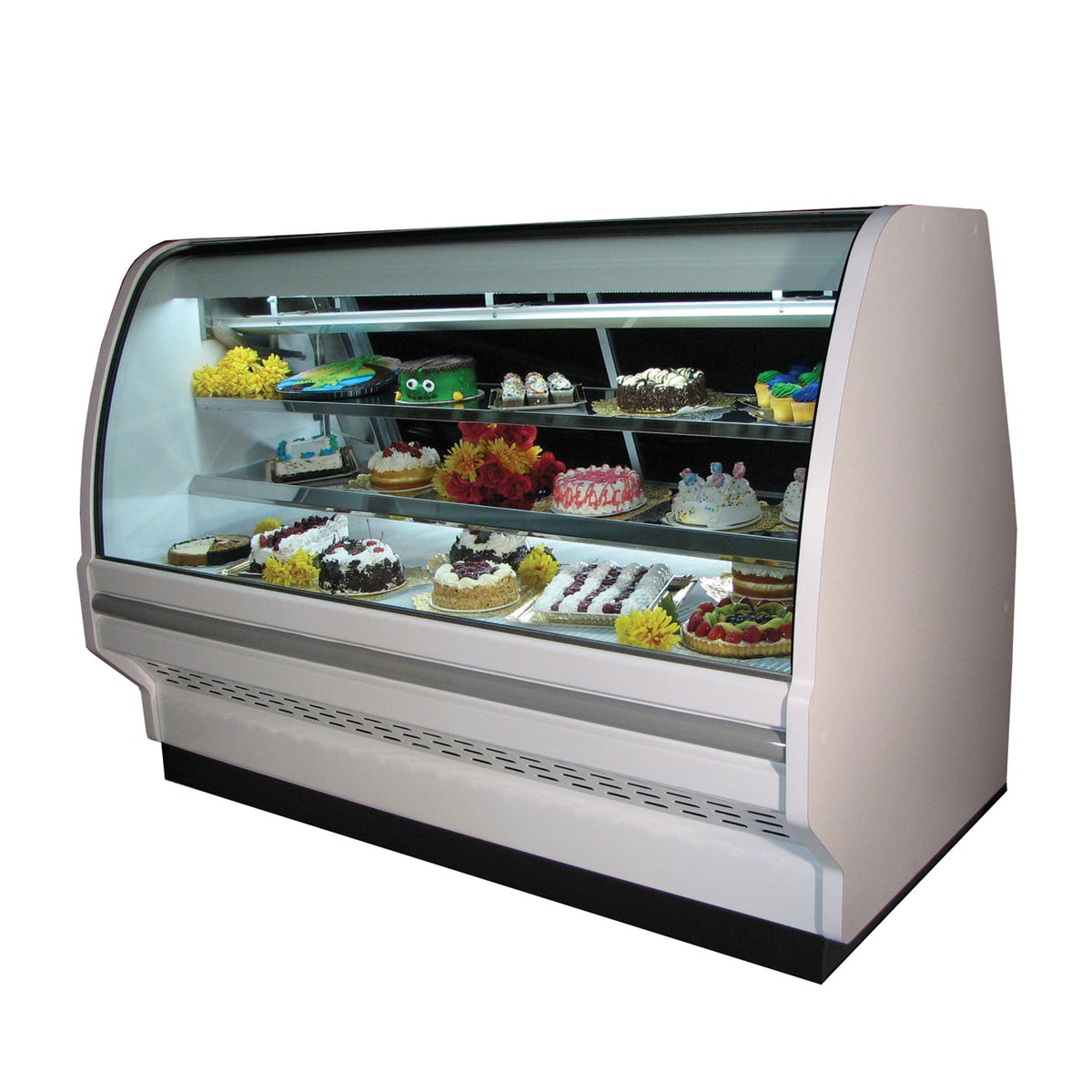 Howard-McCray R-CBS40E-4C-LED 52" Remote White Refrigerated Bakery Display Case