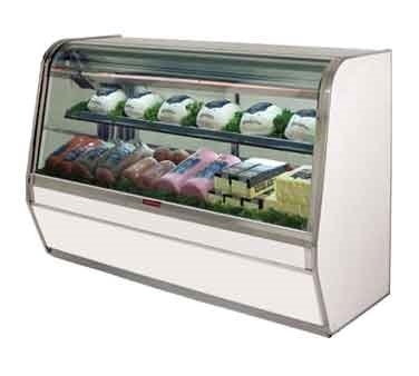 Howard-McCray R-CDS32E-6C-S-LED 74" Curved Refrigerated Deli Display Case