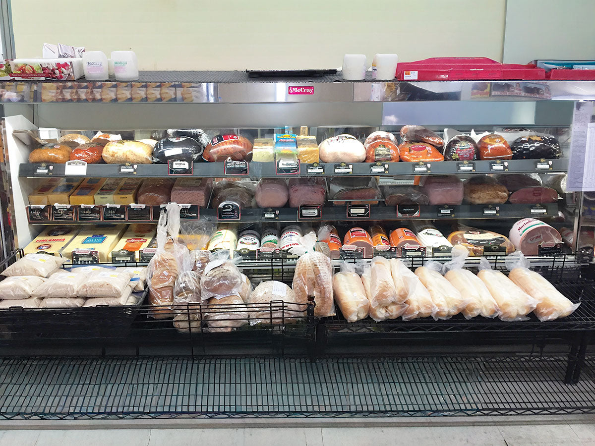 Howard-McCray R-CDS40E-10-BE-LED 125" Flat Refrigerated Deli Display Case