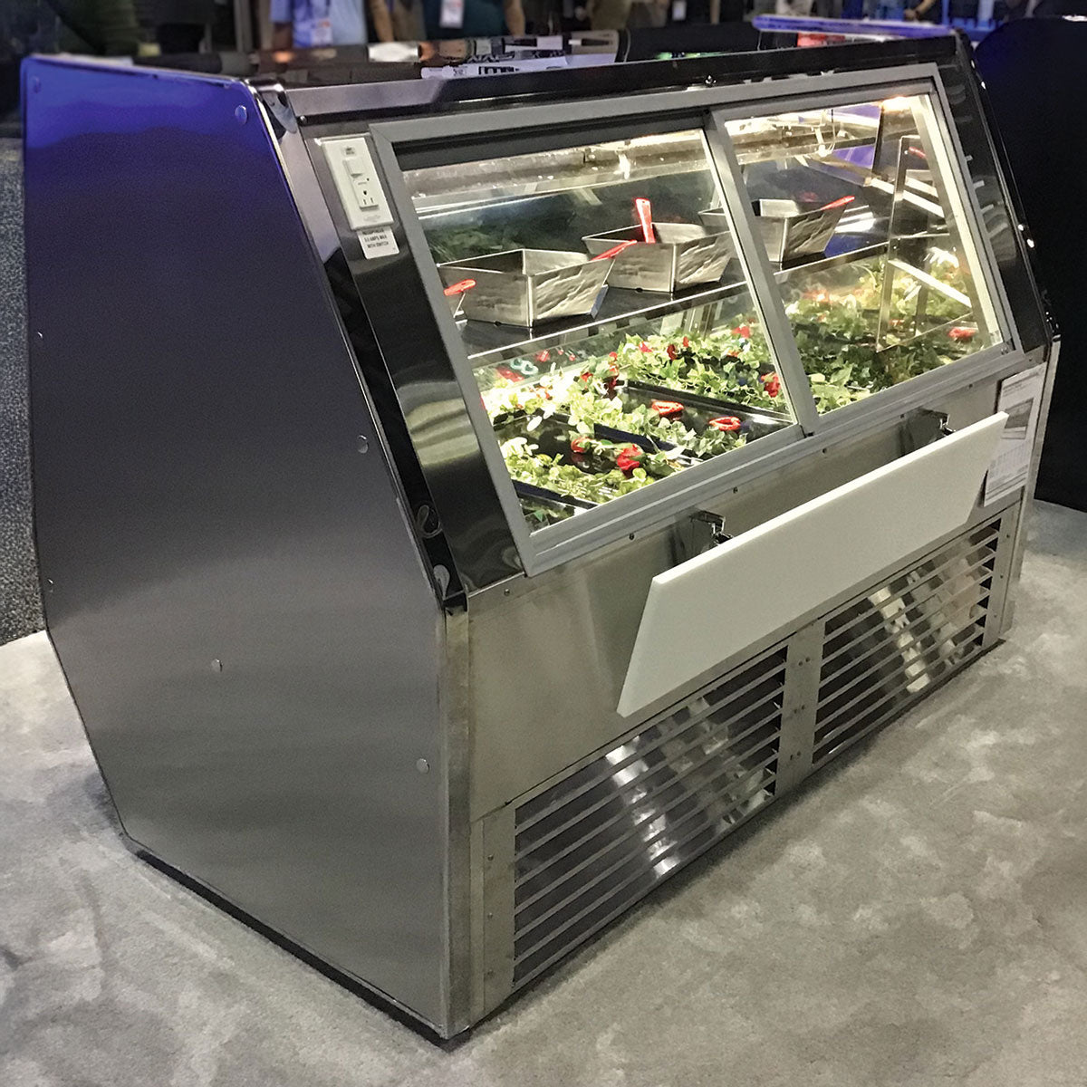 Howard-McCray R-CDS40E-4-S-LED 53" Flat Refrigerated Deli Display Case