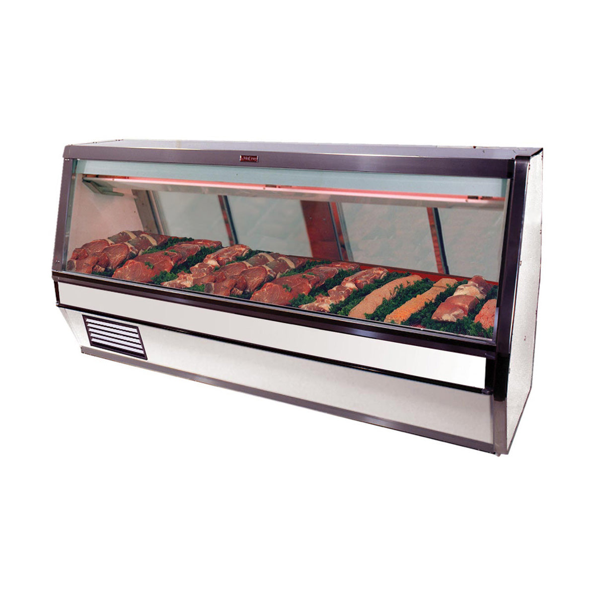 Howard-McCray R-CFS40E-12-LED 148" Flat Refrigerated Seafood Display Case, Remote, White
