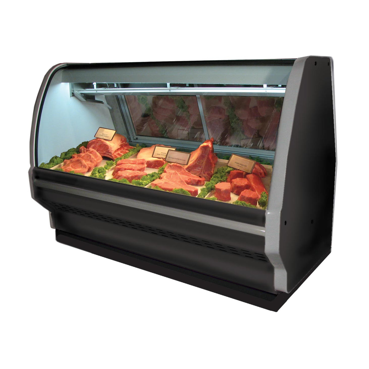 Howard-McCray R-CMS40E-4C-BE-LED 52" Single Duty Curved Refrigerated Meat Display Case, Remote