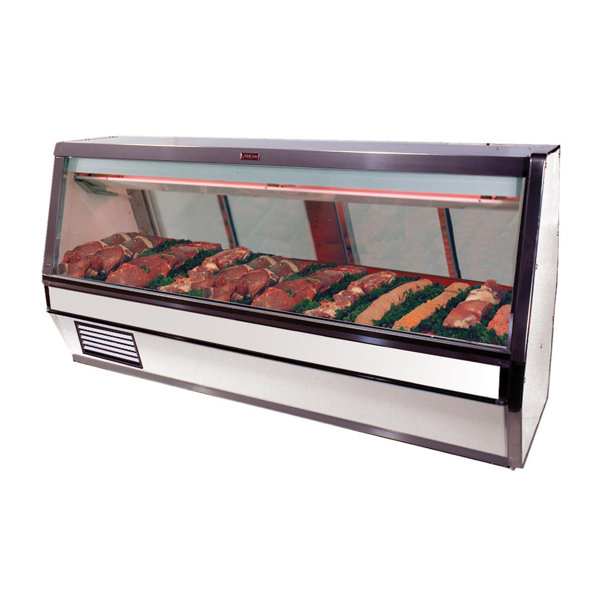Howard-McCray R-CMS40E-6-LED 77" Single Duty Flat Refrigerated Meat Display Case, Remote
