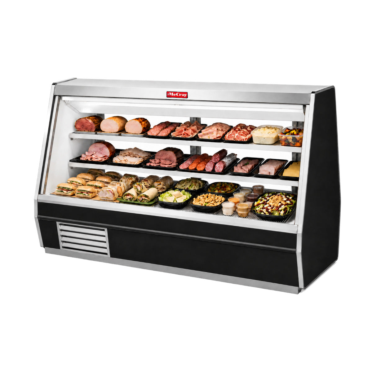 Howard-McCray SC-CDS32E-4-BE-LED 50" Flat Refrigerated Deli Display Case