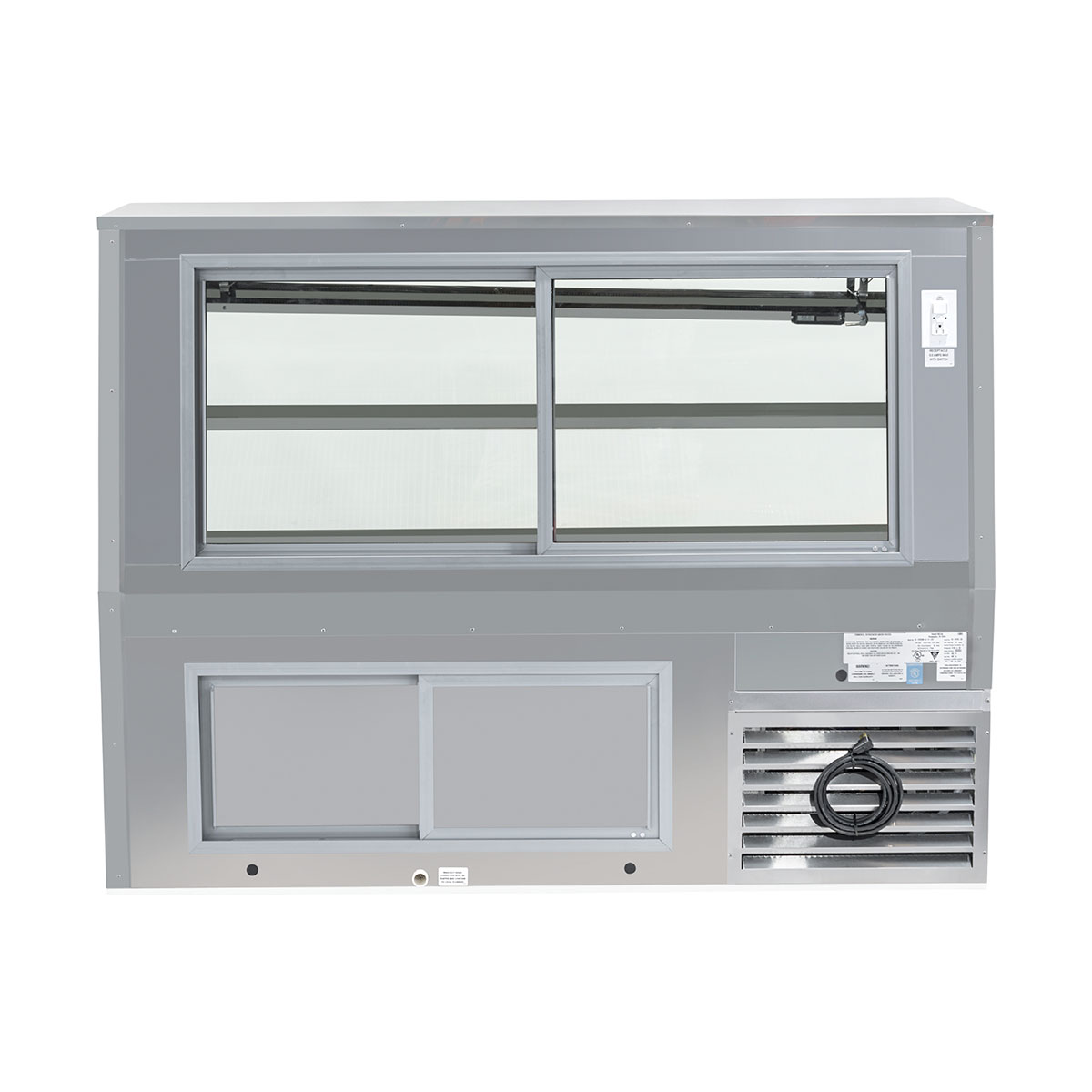 Howard-McCray SC-CDS34N-6-S-LED 72" Flat Refrigerated Deli Display Case