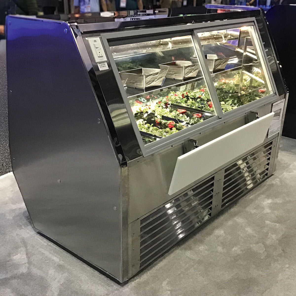 Howard-McCray SC-CDS40E-4-S-LED 53" Flat Refrigerated Deli Display Case