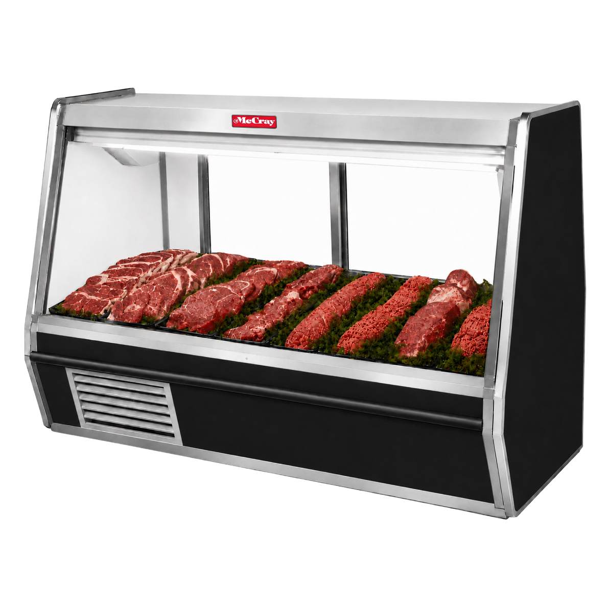 Howard-McCray SC-CMS32E-4-BE-LED 50" Single Duty Flat Refrigerated Meat Display Case