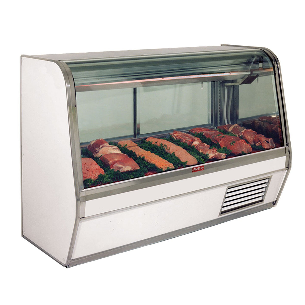 Howard-McCray SC-CMS32E-4C-LED 50" Single Duty Curved Refrigerated Meat Display Case