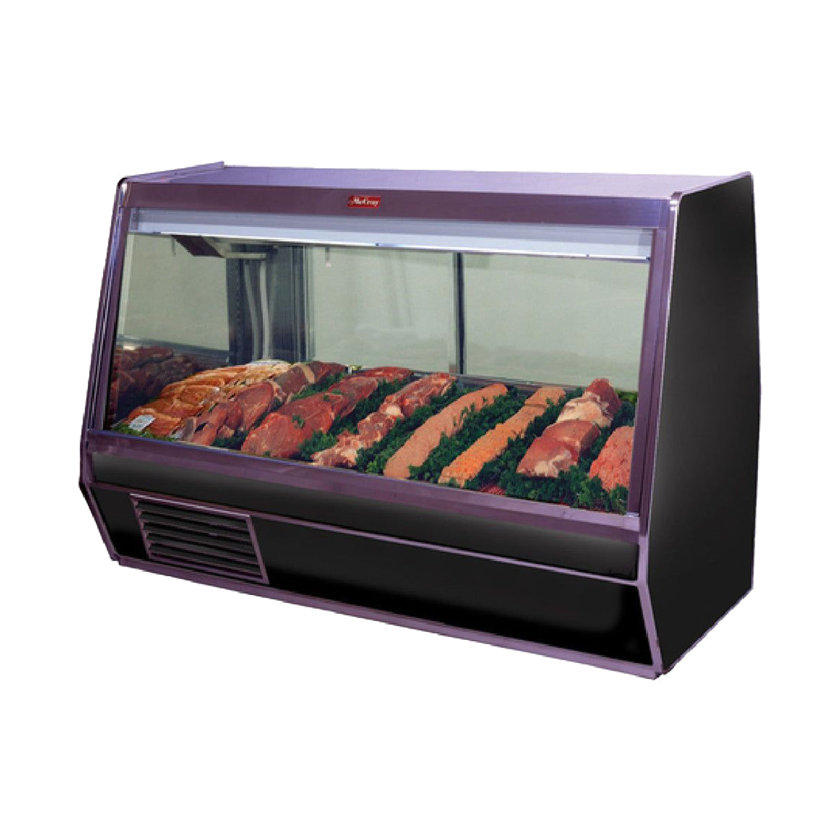 Howard-McCray SC-CMS32E-6-BE-LED 74" Single Duty Flat Refrigerated Meat Display Case
