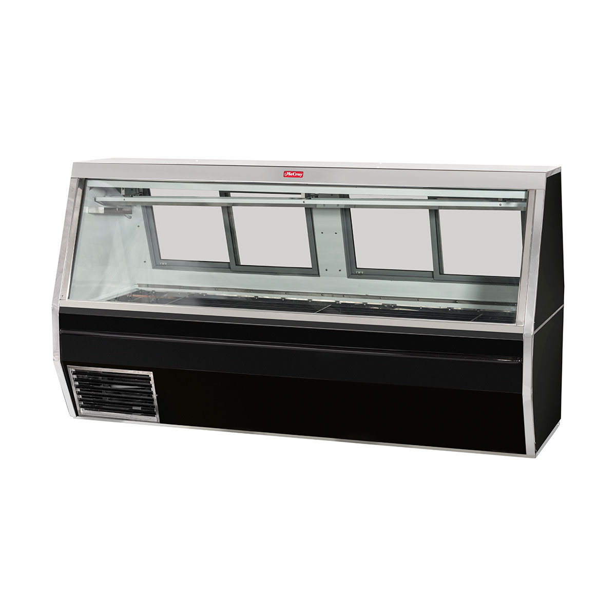 Howard-McCray SC-CMS35-12-BE-LED 143" Double Duty Flat Refrigerated Meat Display Case