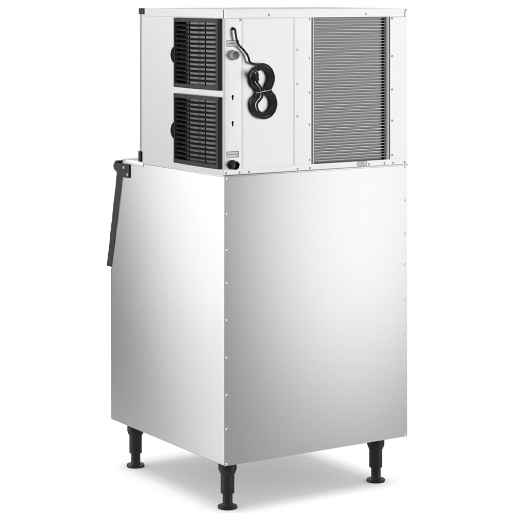 Coldline ICE550M-FA-B375-30 550 lb. Modular Full Cube Ice Machine with 375 lb. Bin, Air Cooled