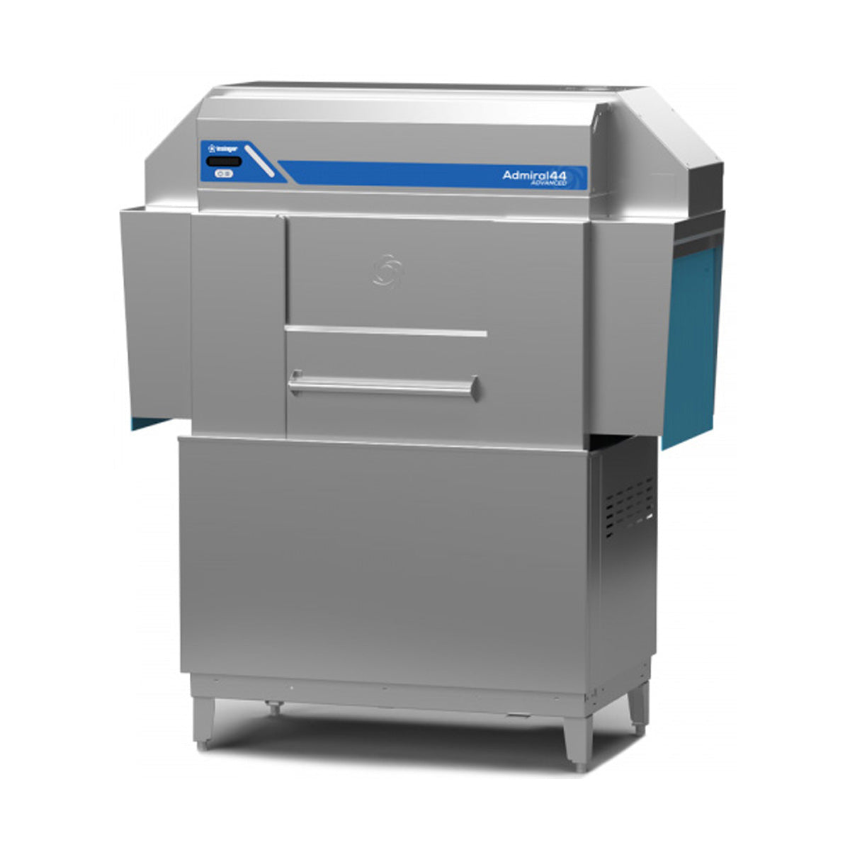 Insinger ADMIRAL VG 44" Conveyor Dishwasher, 234 Racks/Hr - 147 Gal/Hr - High Temp with Booster