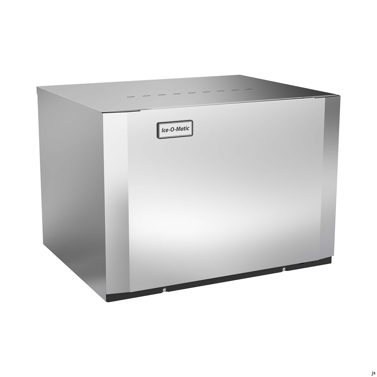Ice-O-Matic CIM0330FW90 cube ice machine head, front angle view