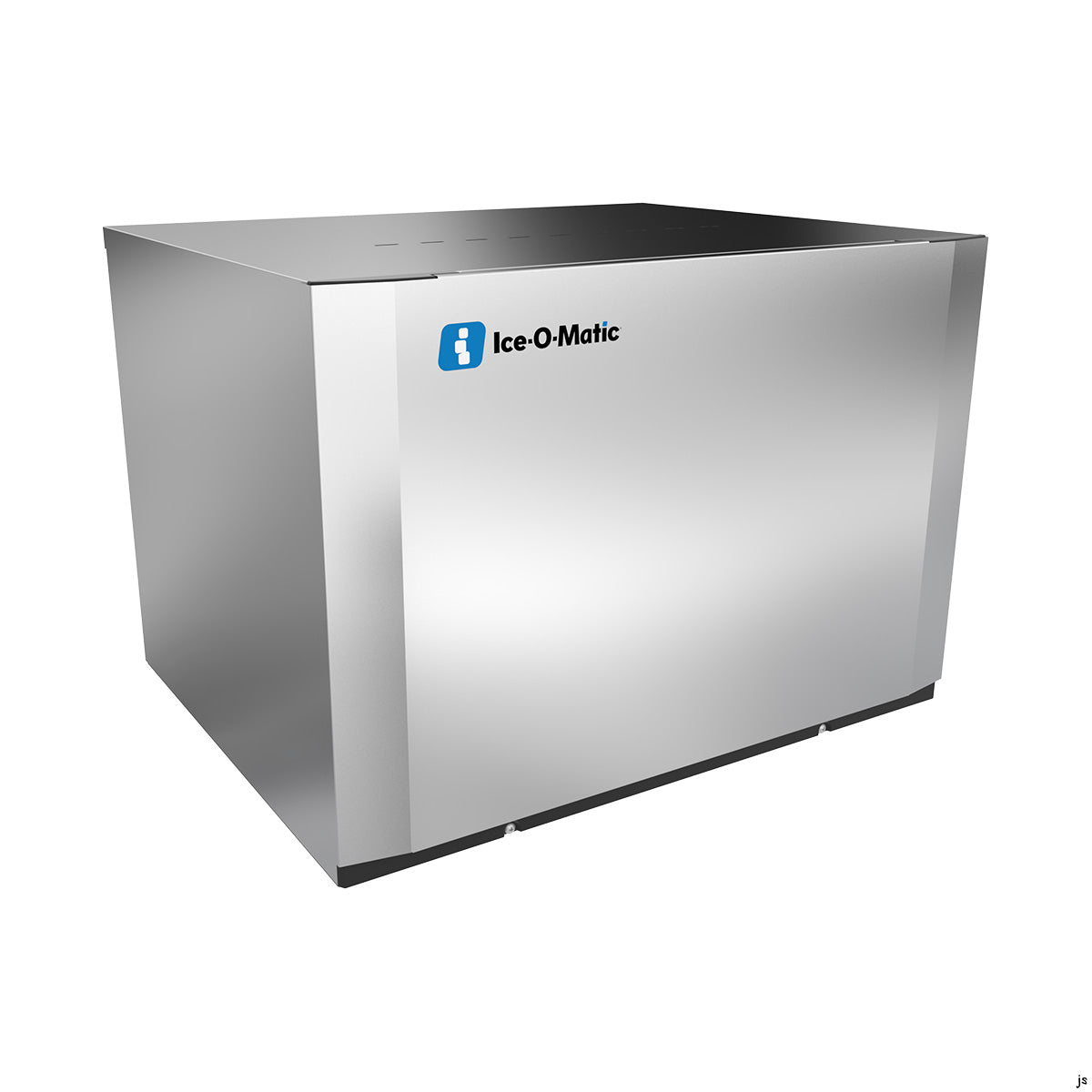 Ice-O-Matic CIM0636HW90 cube ice machine head, front angle view