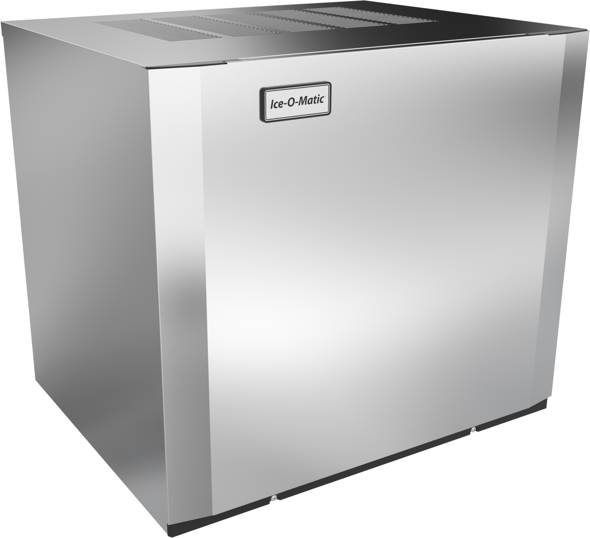 Ice-O-Matic CIM1136HA90 cube ice machine head, front angle view