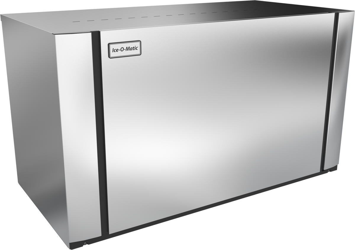 Ice-O-Matic CIM2046HR49 cube ice machine head, front angle view