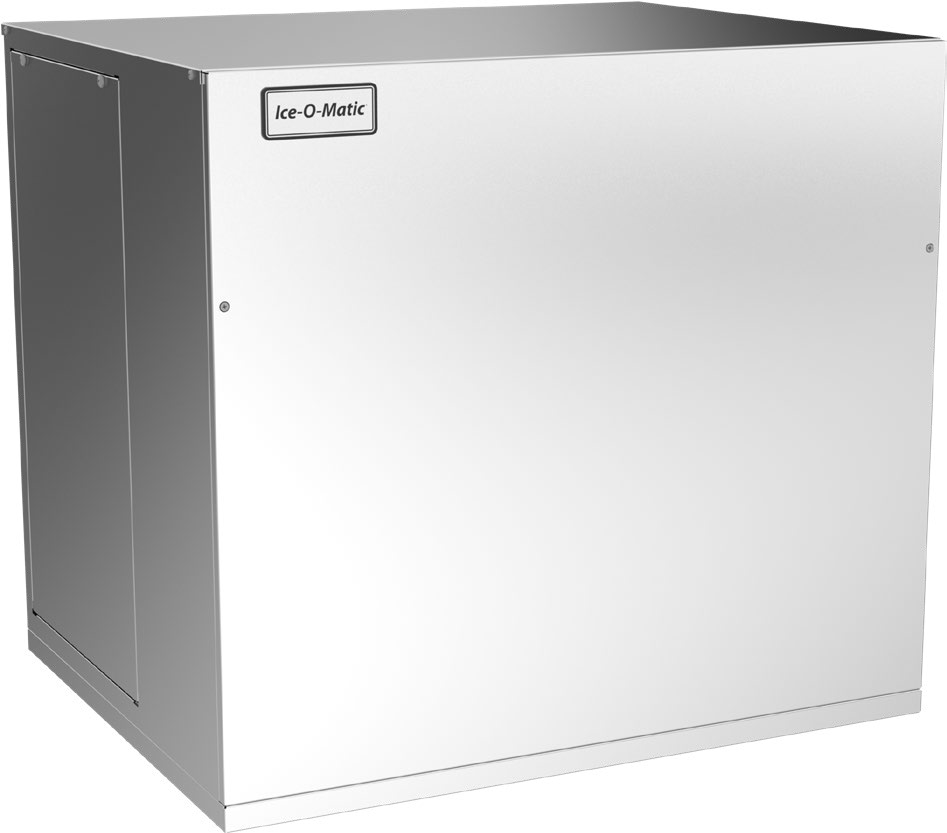 Ice-O-Matic HEM2006R49 Quartz nugget ice machine head, front angle view