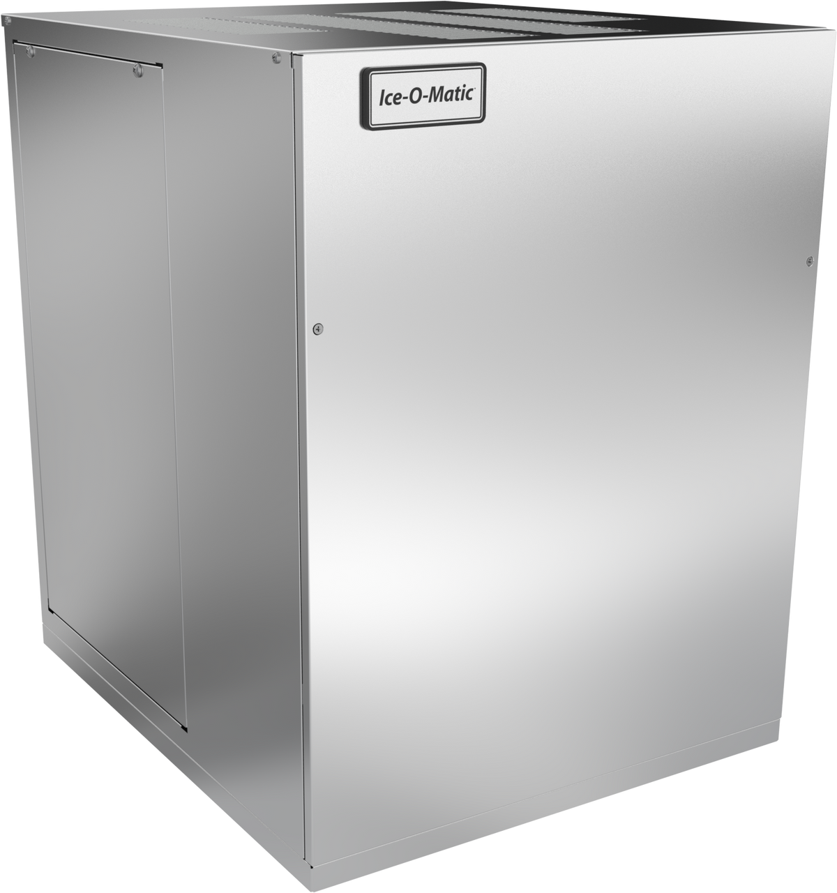 Ice-O-Matic MFI0800A90 flake ice machine head, front angle view