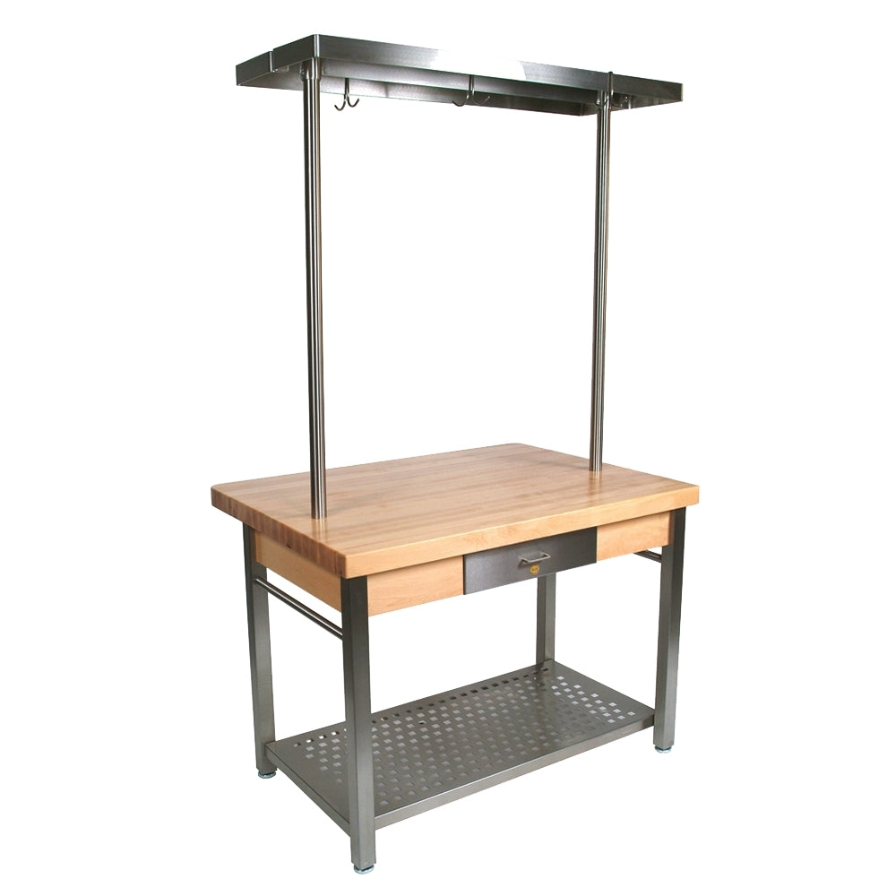 John Boos CUCG21 Cucina Grande' Work Table, 60"W X 28"D X 35"H Overall Size
