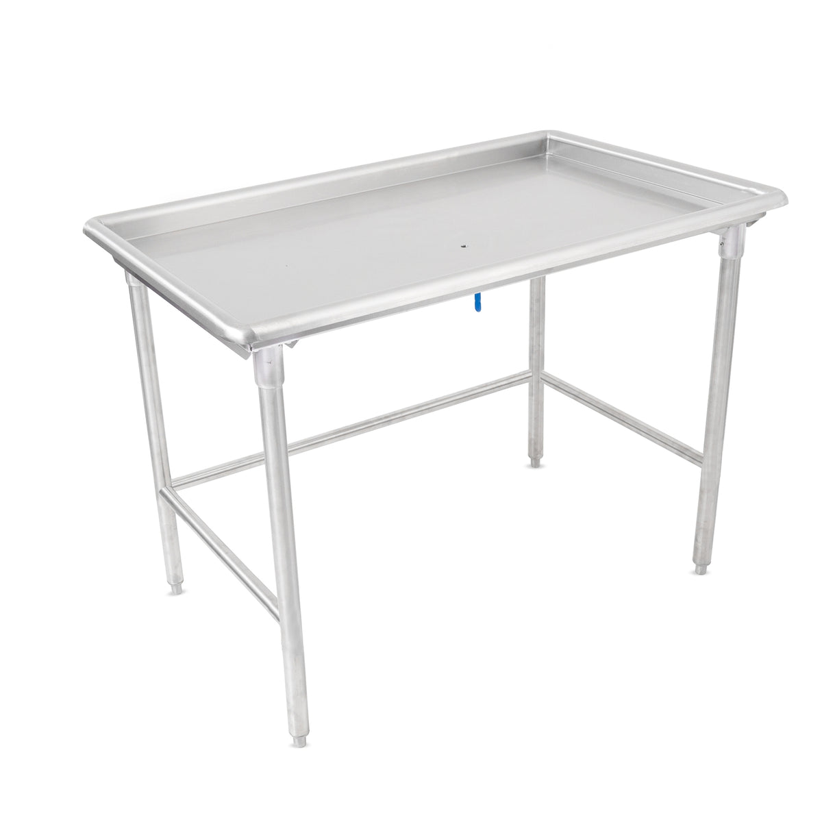 John Boos DST6-3037SBW 36" Dishtable Sorting Table w/ 2-1/4" Raised Edge, Steel Legs & Bracing