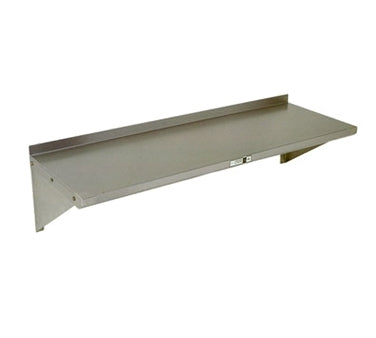 John Boos EWS8-1696-X Stainless Steel Wall-Mounted Shelf - 96"W x 16"D