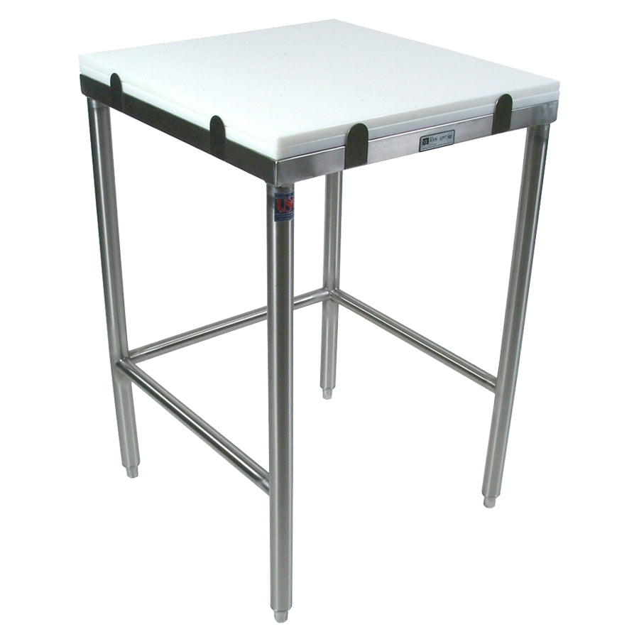 John Boos GMT008 Breaking Table, 30"W X 30"D