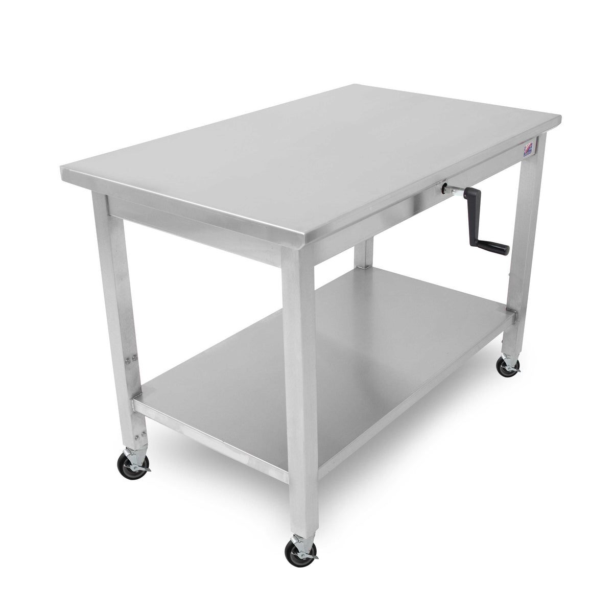 John Boos LT6-3072SSW-C Ada Work Table, with Adjustable Height