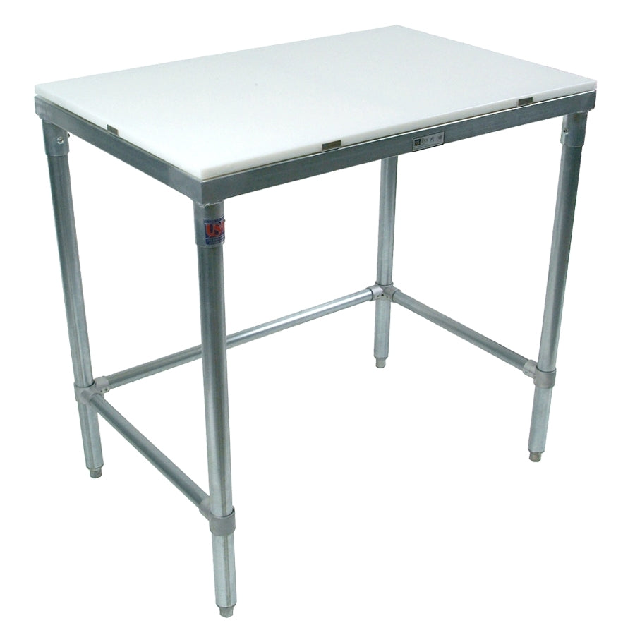 John Boos M008 Cutting Table, 36"W X 30"D X 35-3/4"H Overall Size