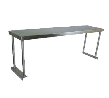 John Boos OS-ES-1272-X Economy Overshelf, Single, 72"W X 12"D