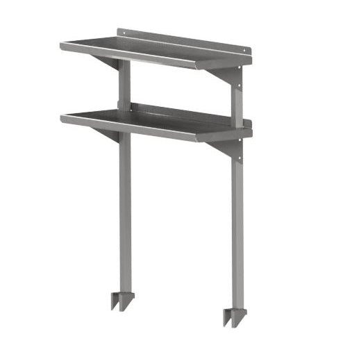 John Boos OSC26RK-1860 Overshelf, Cantilevered, Double, 60"W X 18"D
