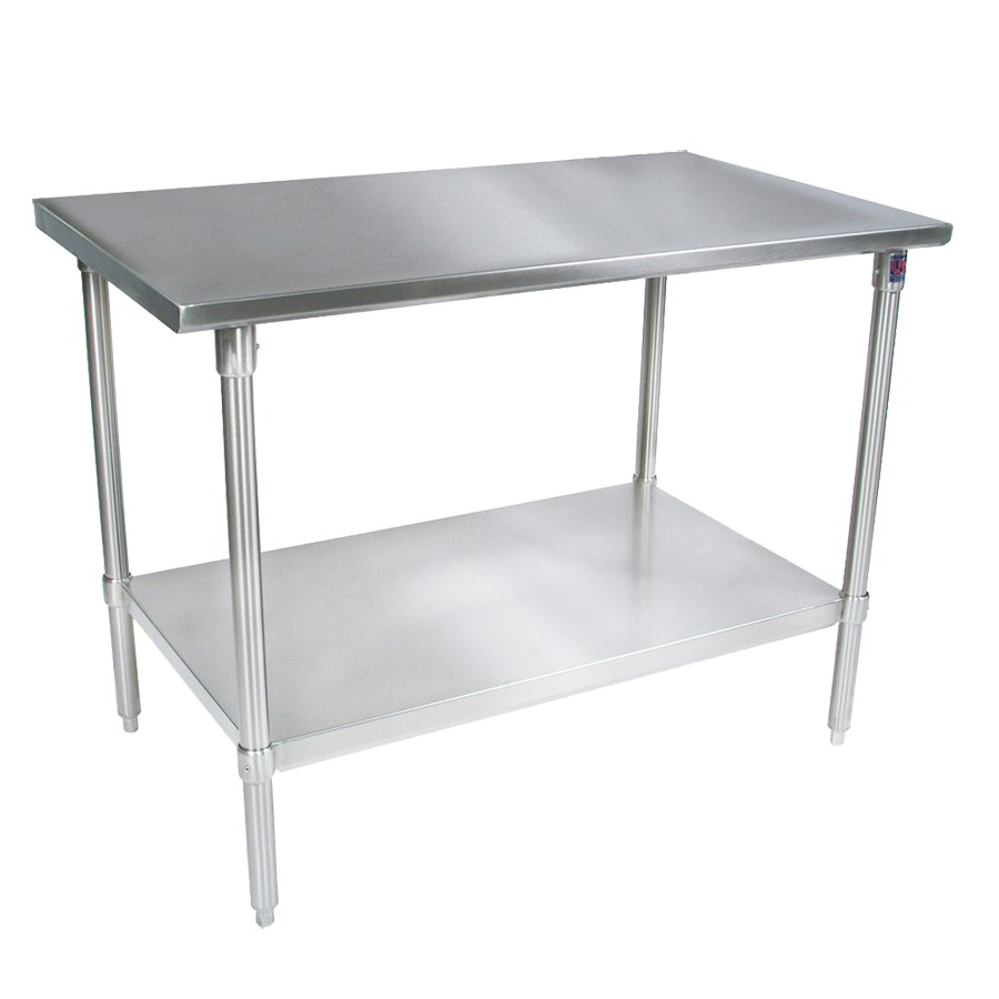 John Boos ST6-4884SSW Work Table, 84" X 48"D
