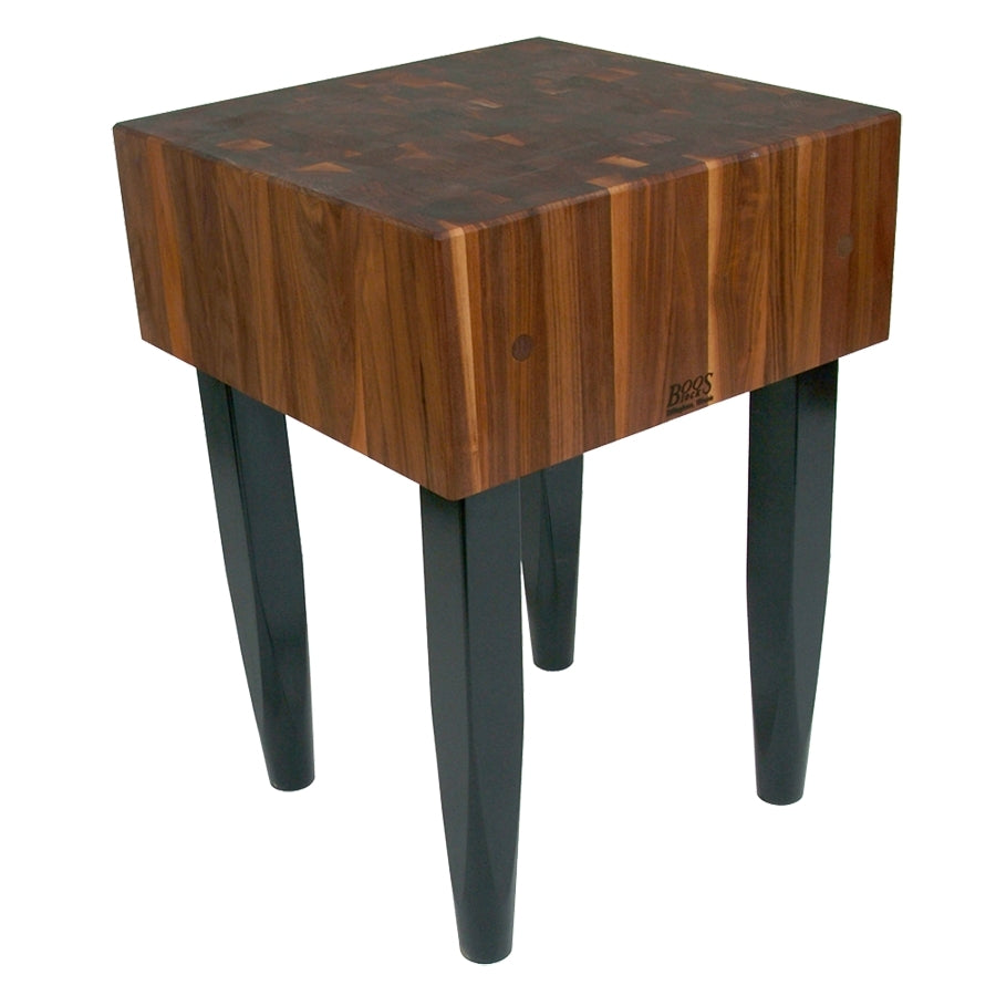 John Boos WAL-PCA3 Pro Chef Butcher Block, 24"W X 24"D X 34"H Overall Size