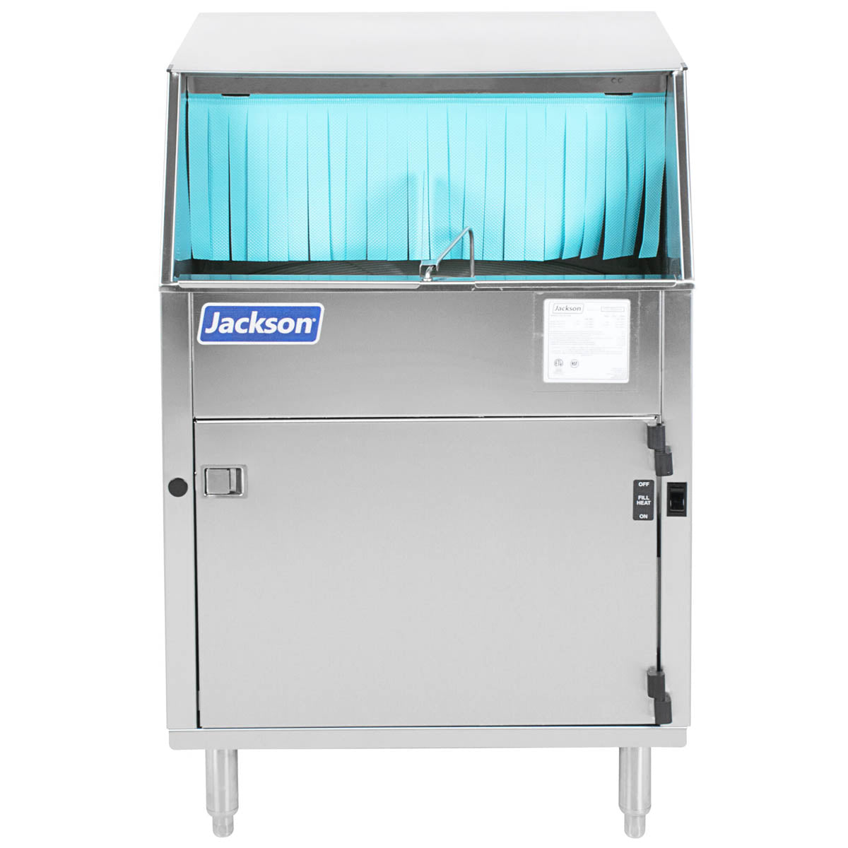 Jackson WWS DELTA 115 25" Rotary Undercounter Glasswasher, Low Temp - 1200 Glass/Hr -115V