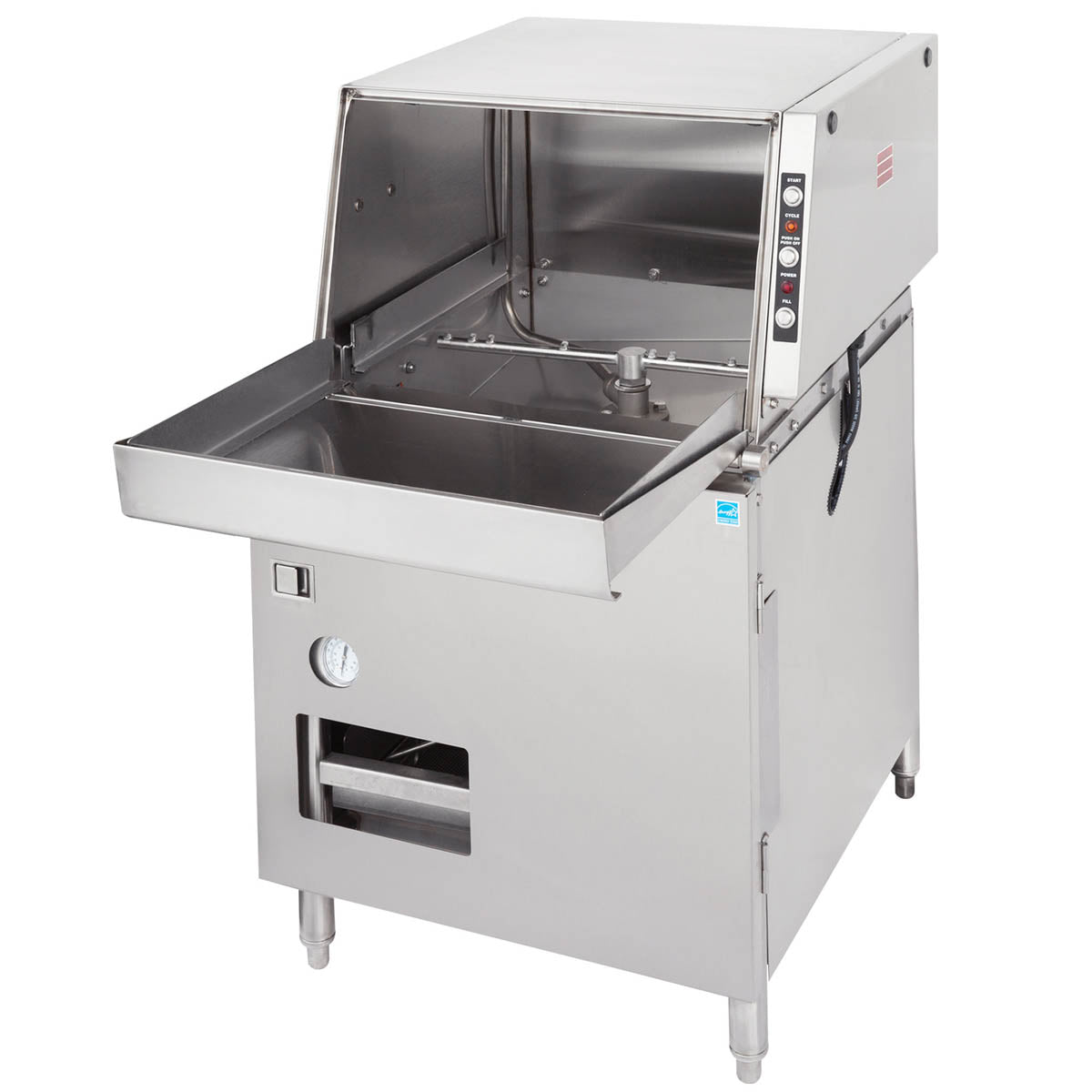 Jackson WWS DELTA 5-E 24-1/2" Door Type Undercounter Glasswasher, Low Temp - 1404 Glass/Hr - 115V