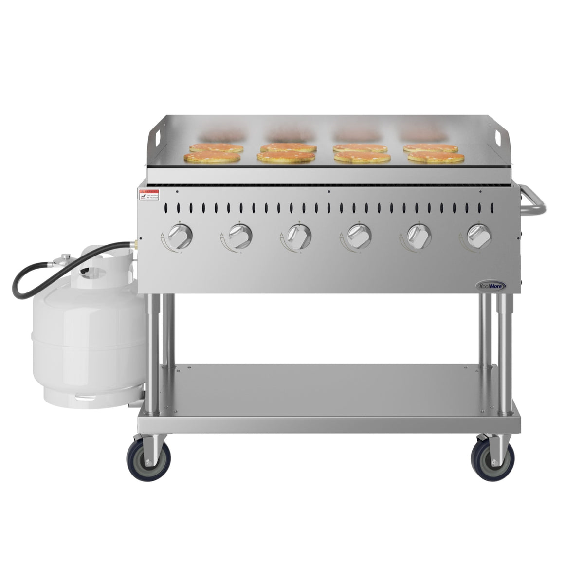 KoolMore CGKIT4-48G 48-Inch Outdoor Kitchen Propane Grill — 6 Burners