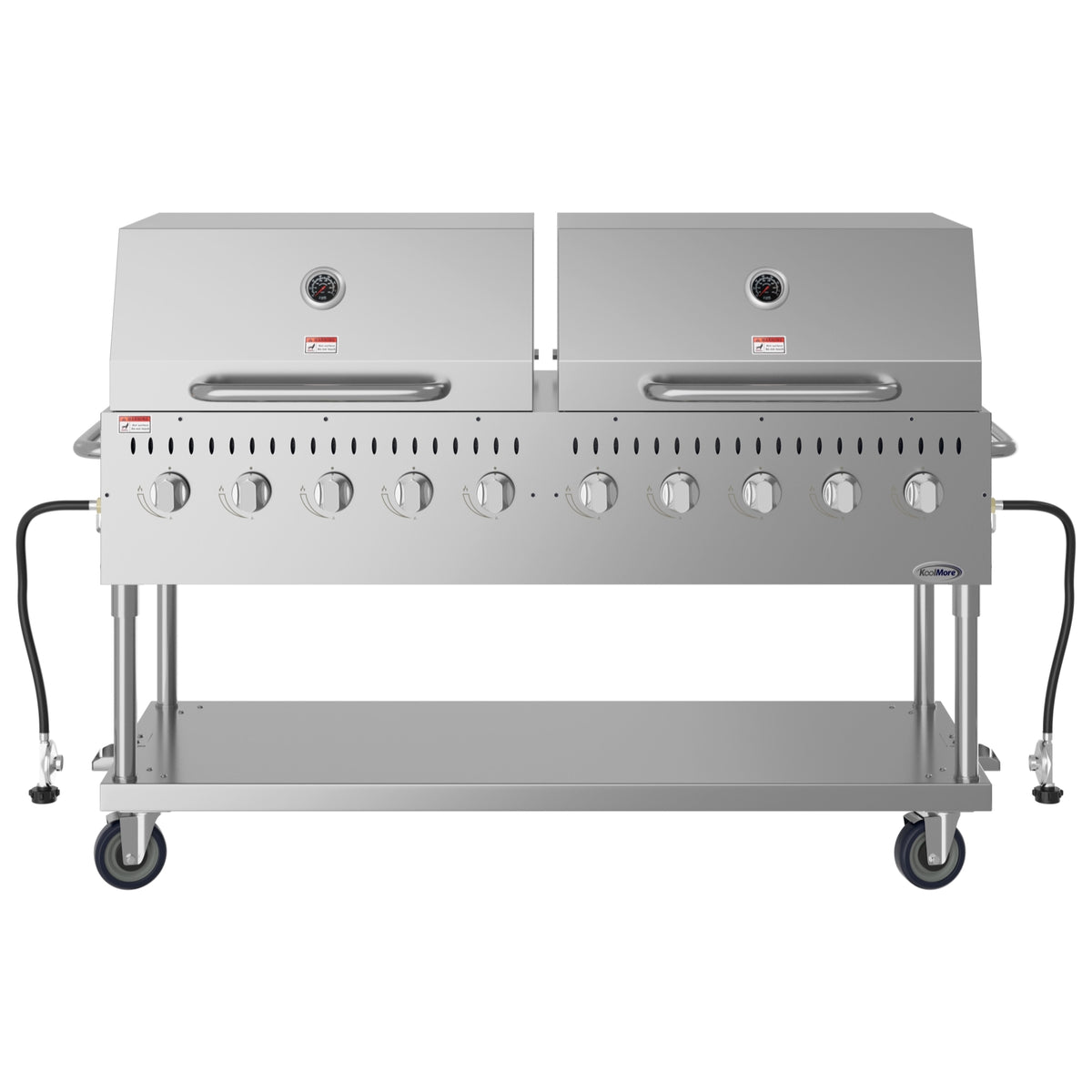 KoolMore CGKIT7-D36D36 72-Inch Outdoor Kitchen Propane Grill — 10 Burners