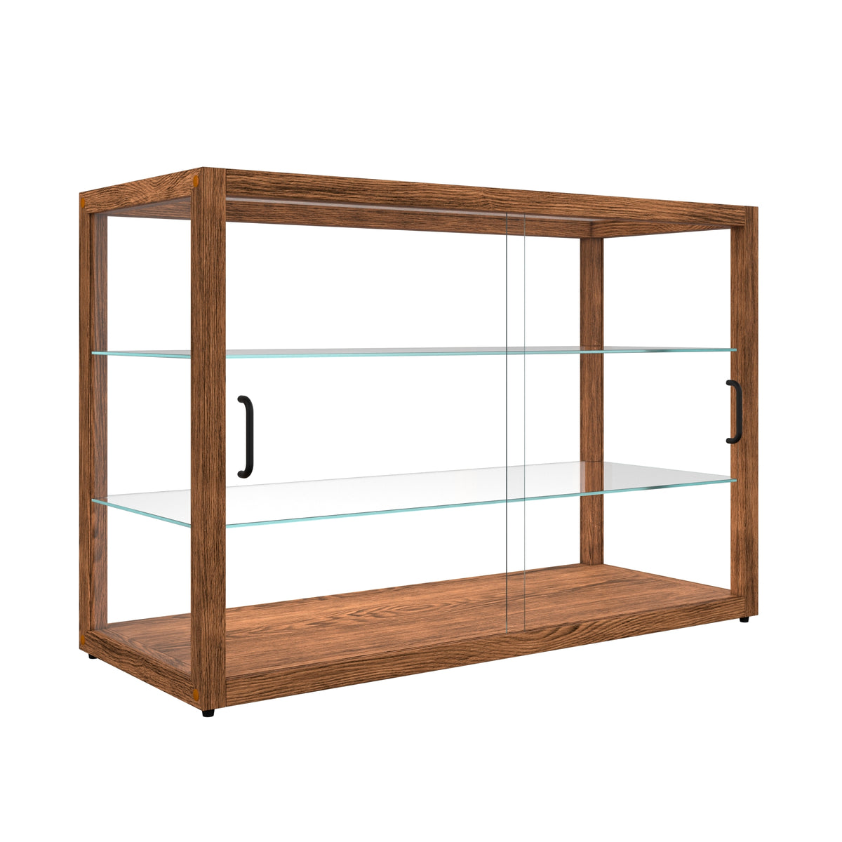 KoolMore KM-BDW-42D 42-Inch Non-Refrigerated Wooden Display Case