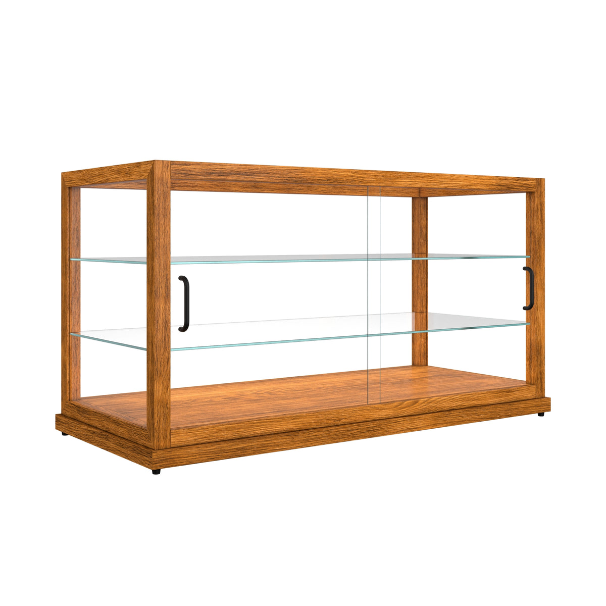 KoolMore KM-BDW-44L 44-Inch Non-Refrigerated Wooden Display Case