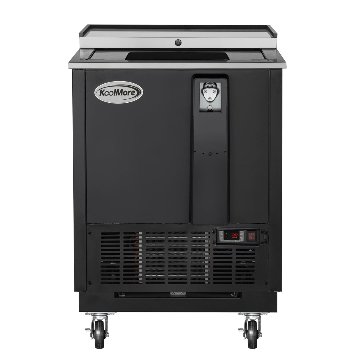 KoolMore KM-BOC25-BK 25-Inch Bottle Cooler — 5 cu. ft., 1 Drawer