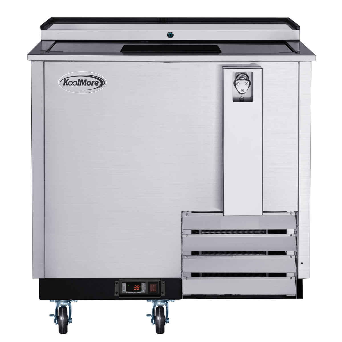 KoolMore KM-BOC36-SS 36-Inch Bottle Cooler — 9 cu. ft., 1 Door