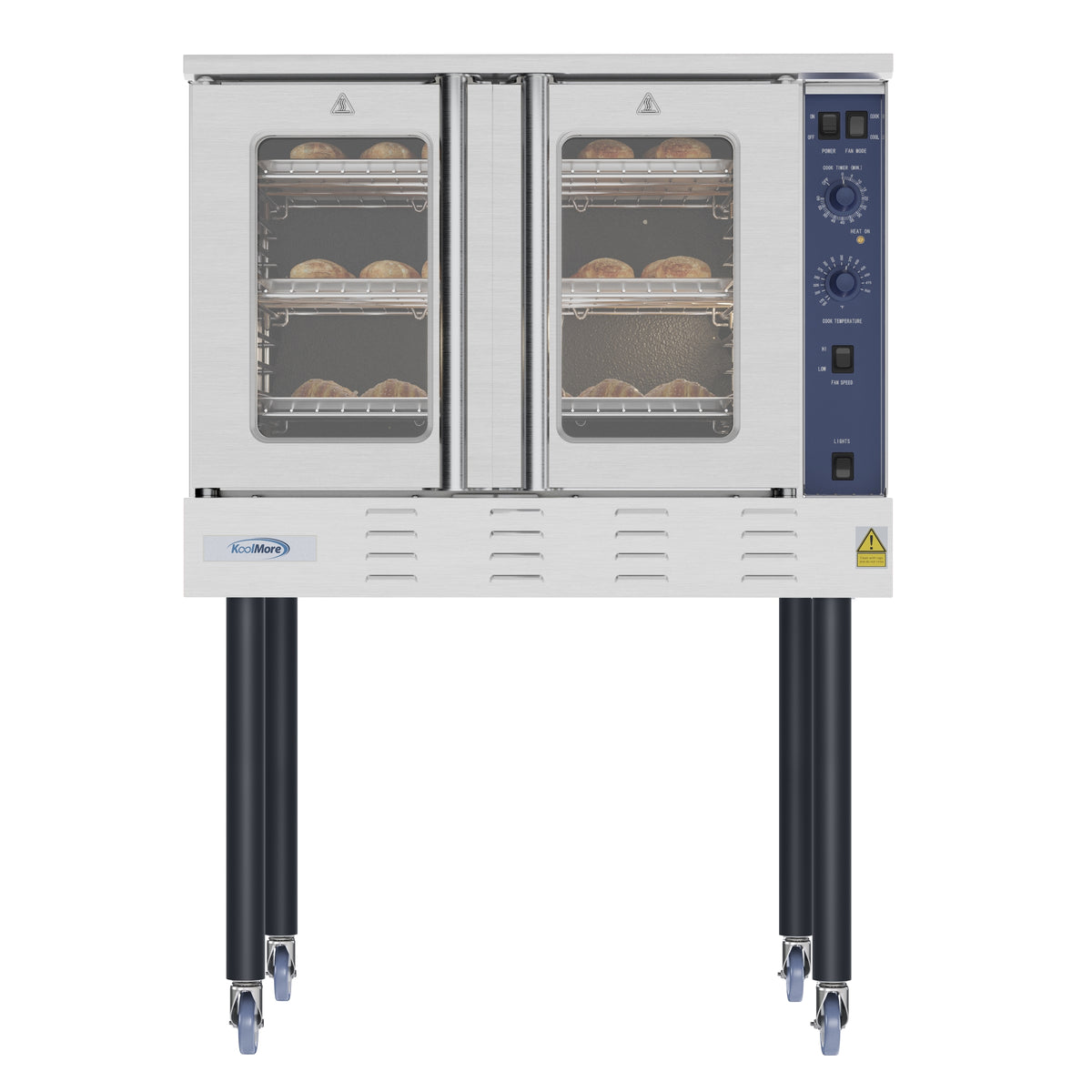 KoolMore KM-CCO54-LPC 38-Inch Convection Oven — Stainless-Steel